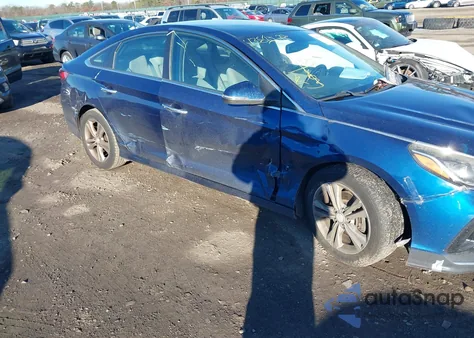 2018 Hyundai Sonata Sel from USA, damaged, VIN 5NPE34AF7JH610411